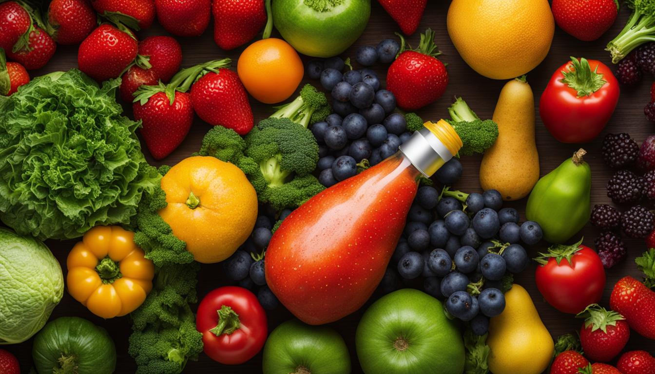 Metabolism boosting foods interacting with HGH