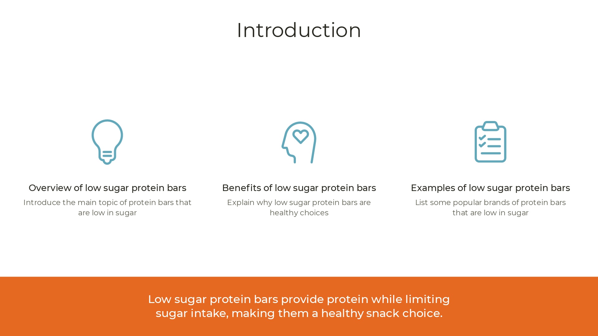 Low Sugar Protein Bar Slide 2