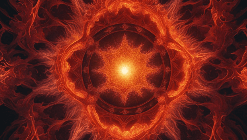 What-Does-Ashwagandha-Do-For-Males A swirling vortex of ashwagandha roots and swirling male hormones