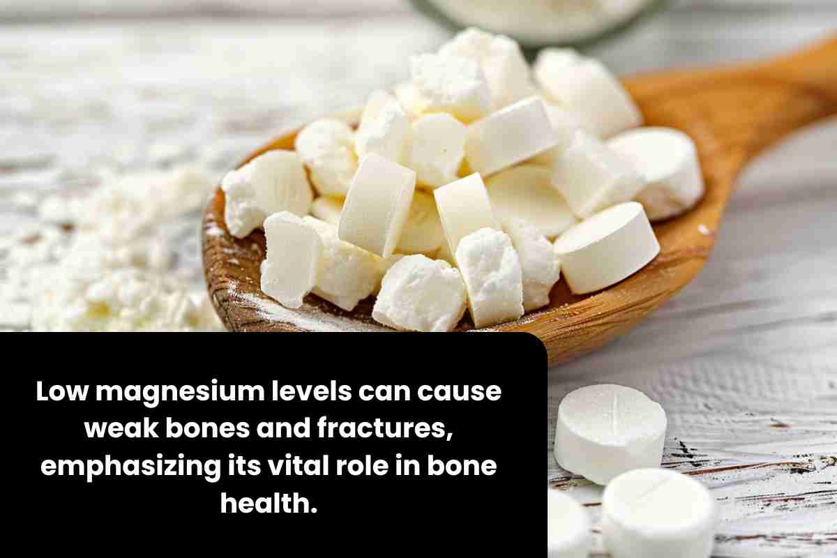low magnesium bones unhealthy
