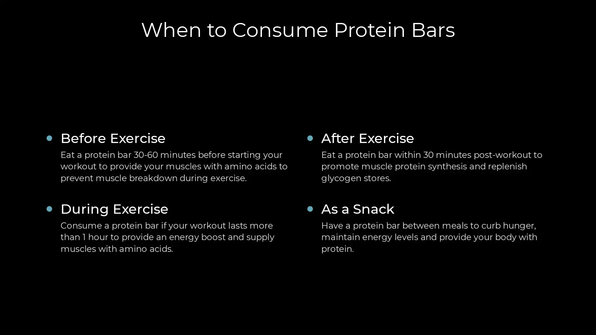 Protein Bars in Athletic Training Slide 7