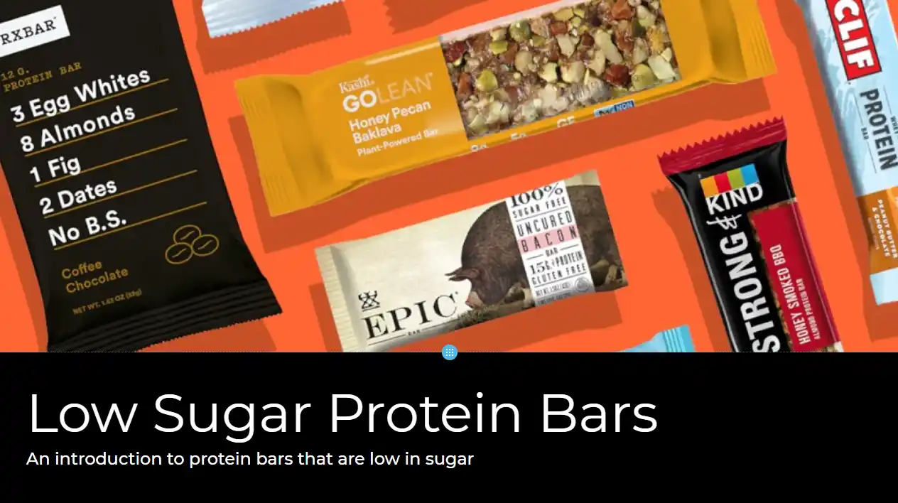 Low Sugar Protein Bars